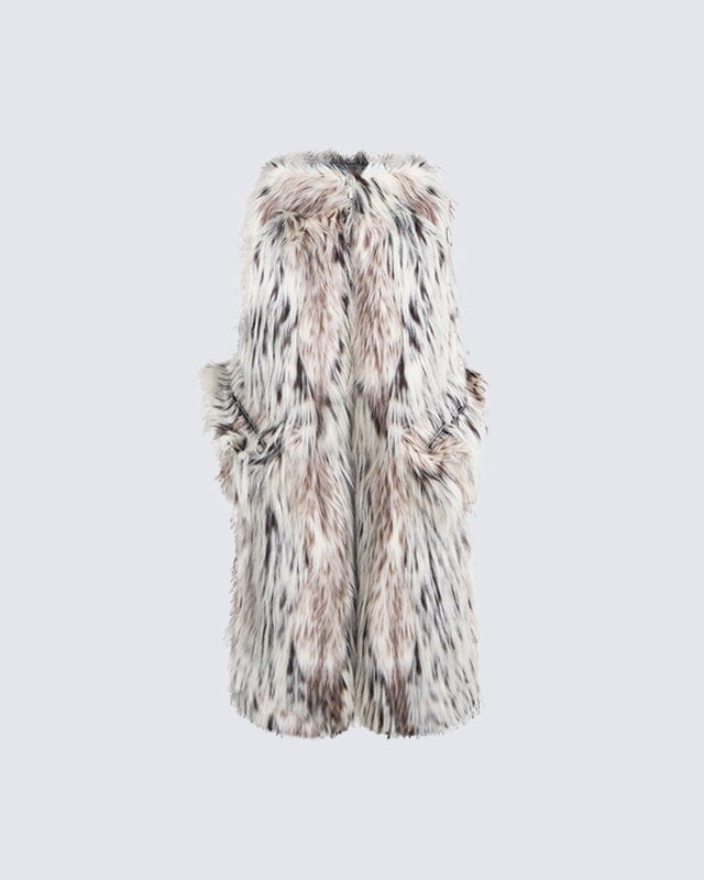 Faux Fur Statement Pants