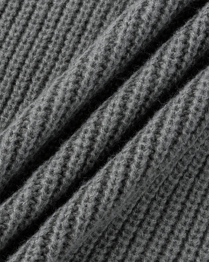 Distressed Knit Open-Front Cardigan