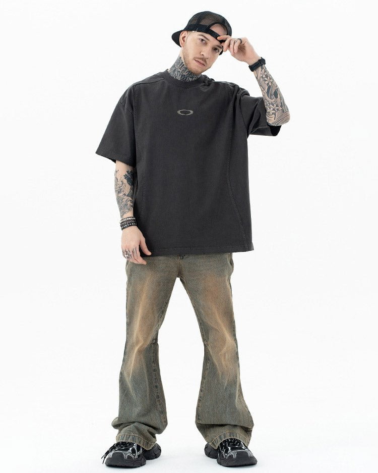 Deconstructed Patchwork Vintage Washed T-shirt