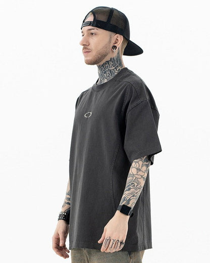 Deconstructed Patchwork Vintage Washed T-shirt