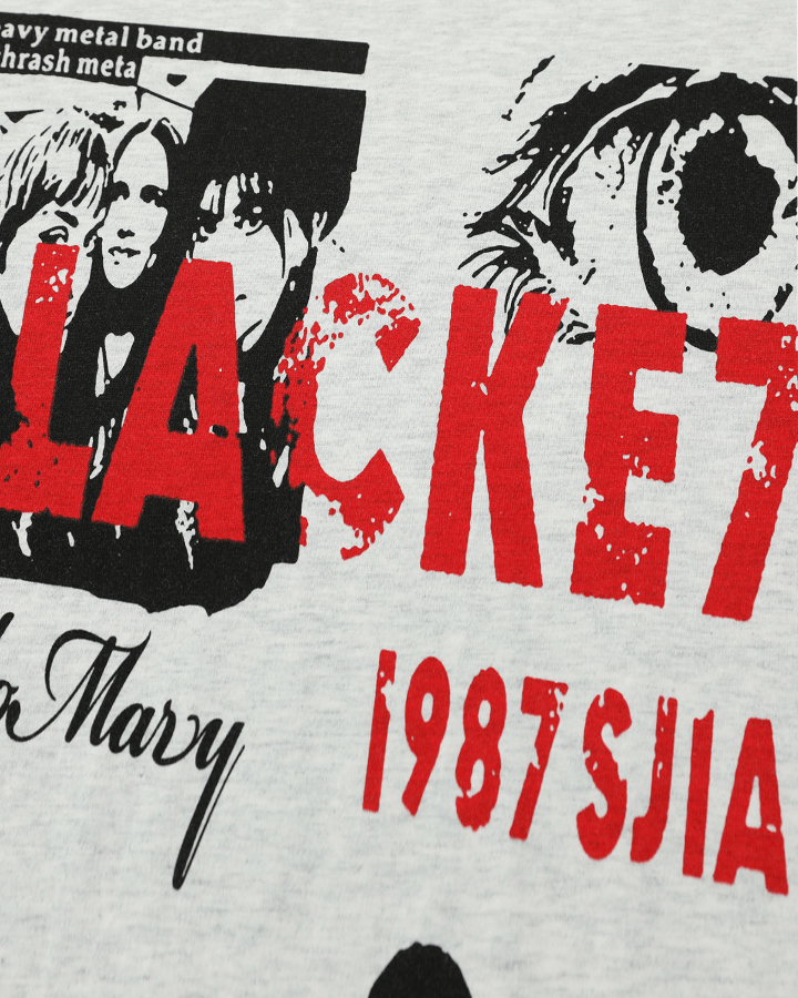 New Style Character Printed T-Shirt Long Sleeves