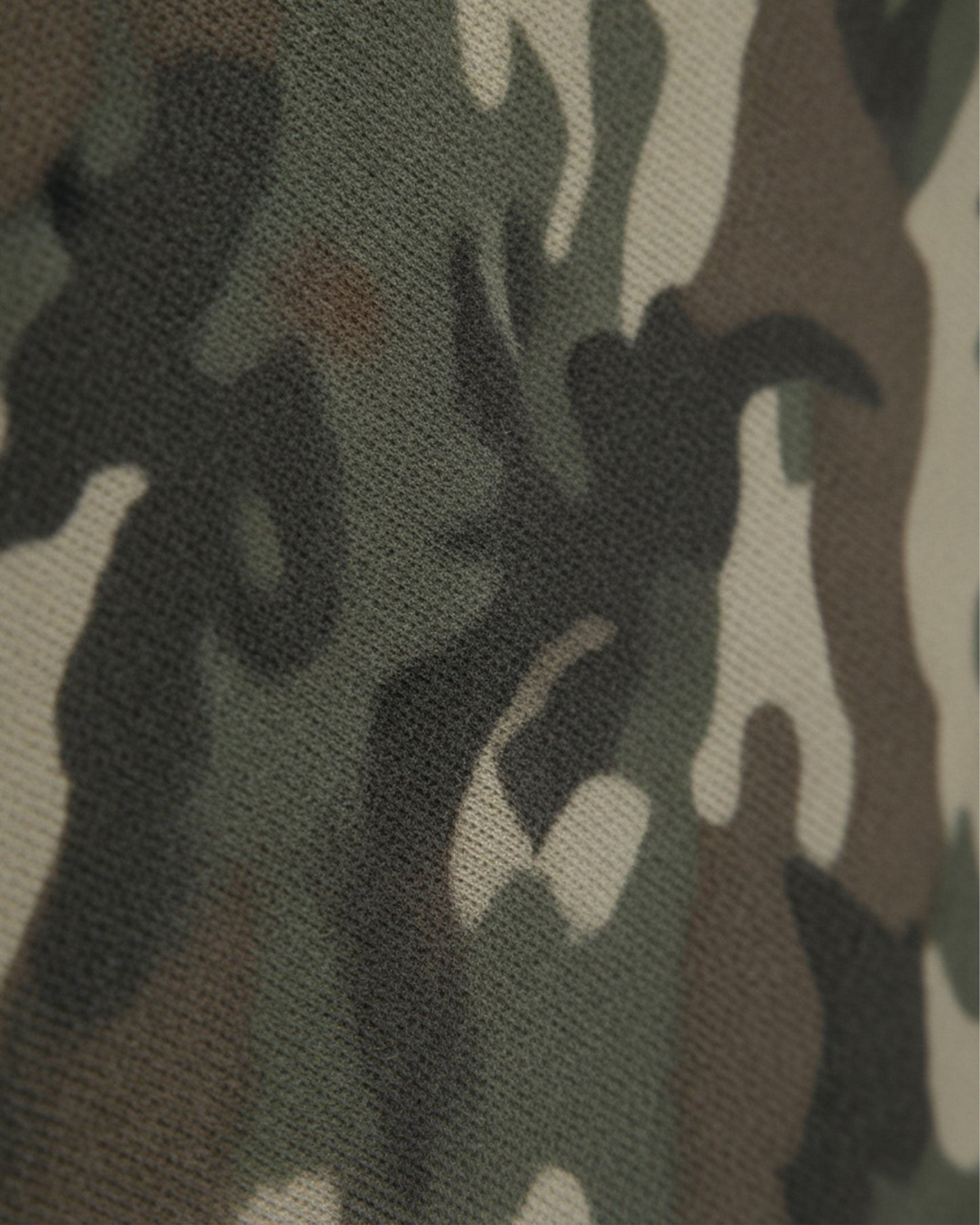 Camouflage  Fur Collar Cotton Jacket