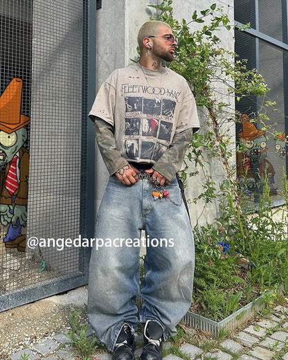 Faux-Layered Rock Tee